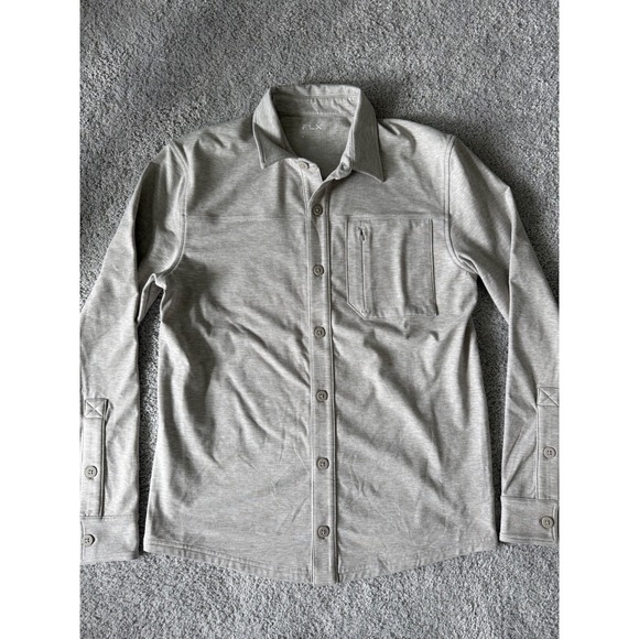 FLX Women's Soft Button Down Long Sleeve Size Small Fall Comfortable Collared - Picture 2 of 8